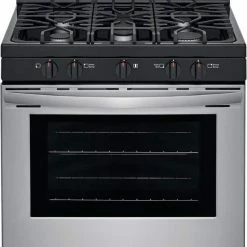 Outlet 🧨 Frigidaire 29-7/8 in. Gas 5-Burner Sealed Freestanding Range in Stainless Steel 😉