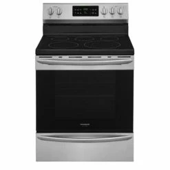 Budget 🔥 Frigidaire Gallery 29-7/8 in. Electric 5-Burner Smoothtop Freestanding Range in Stainless Steel 😀