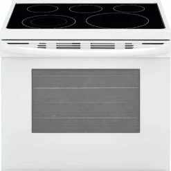 Buy 🥰 Frigidaire SpaceWise® 29-7/8 in. Electric 5-Burner Smoothtop Freestanding Range in White 🤩