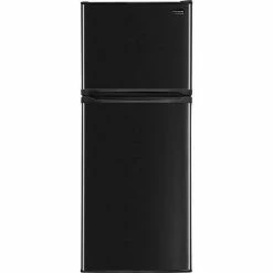 Flash Sale ✔️ Frigidaire 24 in. 9.9 cu. ft. Top Mount Freezer Refrigerator in Black ✨