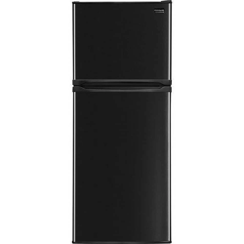 Flash Sale โ๏ธ Frigidaire 24 in. 9.9 cu. ft. Top Mount Freezer Refrigerator in Black โจ