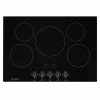Coupon ❤️ Frigidaire Gallery 5 Burner Smoothtop Cooktop in Black 🌟