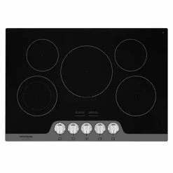 Outlet 💯 Frigidaire Gallery 5 Burner Smoothtop Cooktop in Stainless Steel 🔔