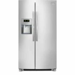 Best Pirce 🧨 Frigidaire Professional 33 in. 33 cu. ft. Side-By-Side Refrigerator in Stainless ✔️