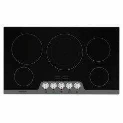 New 🥰 Frigidaire Gallery 5 Burner Smoothtop Cooktop in Stainless Steel ✨