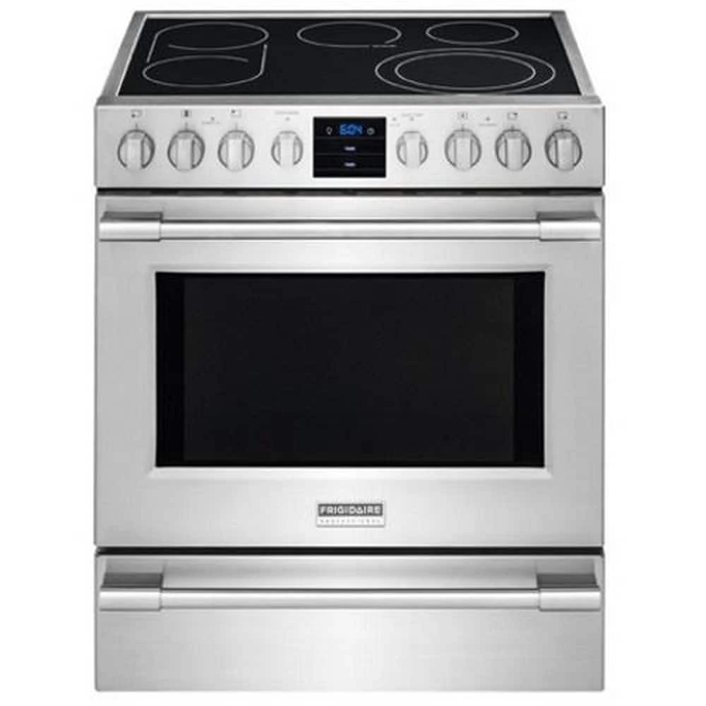 Cheap ✔️ Frigidaire Professional 30 in. Electric 5-Burner Smoothtop Freestanding Range in Stainless Steel 🥰
