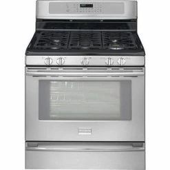 Discount ⌛ Frigidaire 29-7/8 in. Gas 5-Burner Sealed Freestanding Range in Stainless Steel 👏