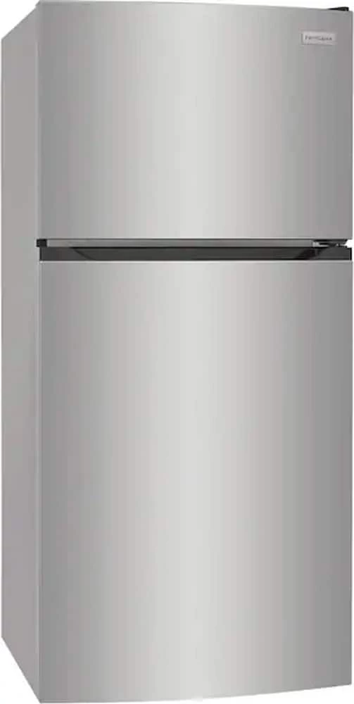 Brand new โ Frigidaire 13.9 cu. ft. Top Mount Freezer Refrigerator in Brushed Steel ๐