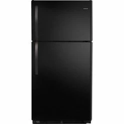 Promo 🧨 Frigidaire 28 in. 16.3 cu. ft. Top Mount Freezer Refrigerator in Black 🔥