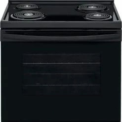Best Pirce 😀 Frigidaire 29-7/8 in. Electric 4-Burner Coil Freestanding Range in Black ⭐