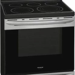 Discount 🧨 Frigidaire Gallery 30 in. Electric 5-Burner Smoothtop Freestanding Range in Stainless Steel 🤩