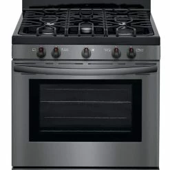 Top 10 🔔 Frigidaire 29-7/8 in. Gas 5-Burner Sealed Freestanding Range in Black Stainless 🔥